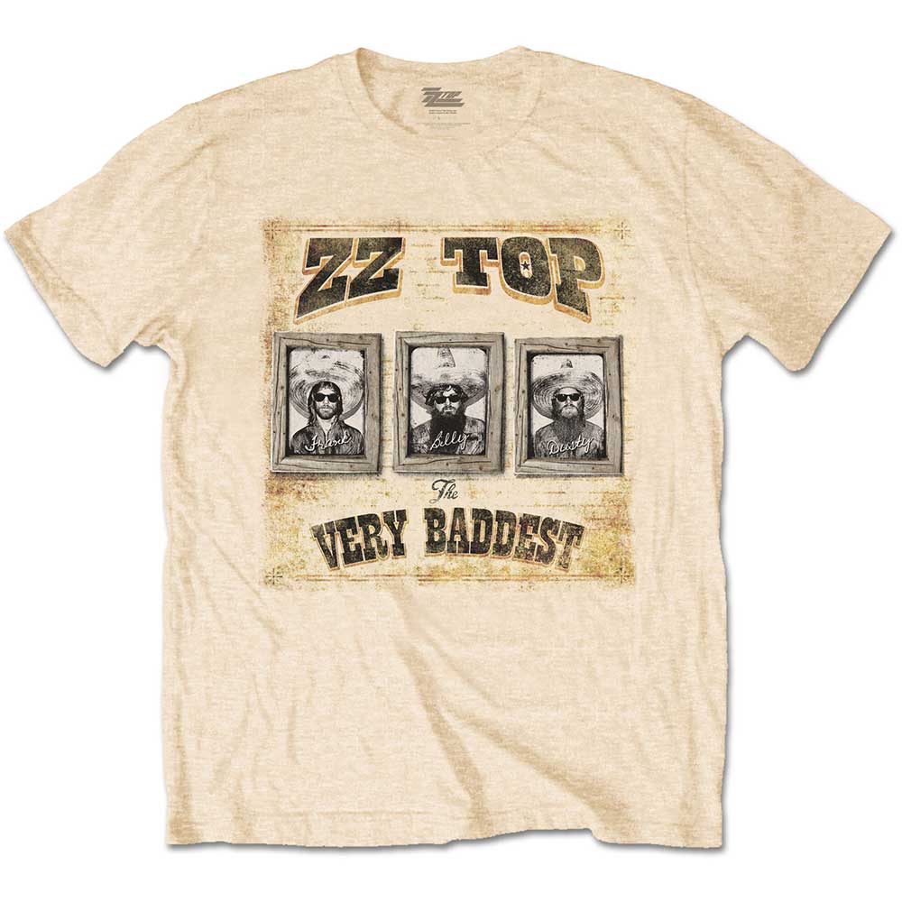 ZZ TOP Attractive T-Shirt, Very Baddest