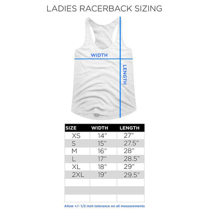 MILES DAVIS Racerback for Ladies, Miles Davis Stars And Rectangle