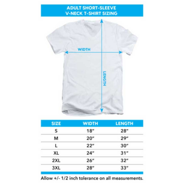 V-Neck YES T-Shirt, 90125