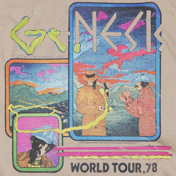 GENESIS Impressive T-Shirt, World Tour 1978