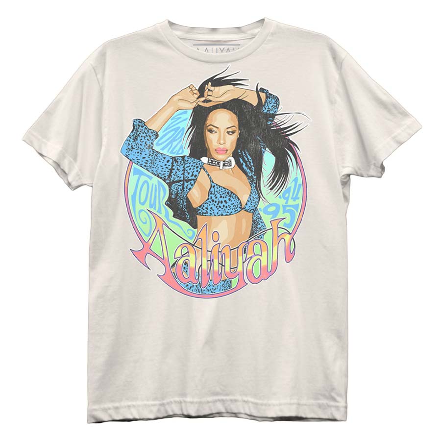 AALIYAH Lightweight T-Shirt, Tour 95