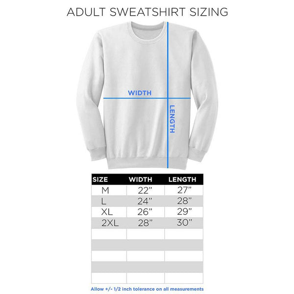 HALLOWEEN Premium Sweatshirt, Slashing Thru the Snow