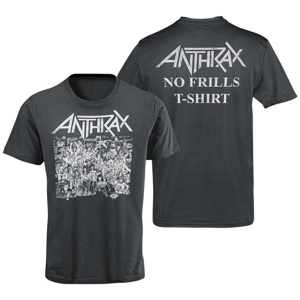 ANTHRAX Top Tier T-Shirt, No Frills