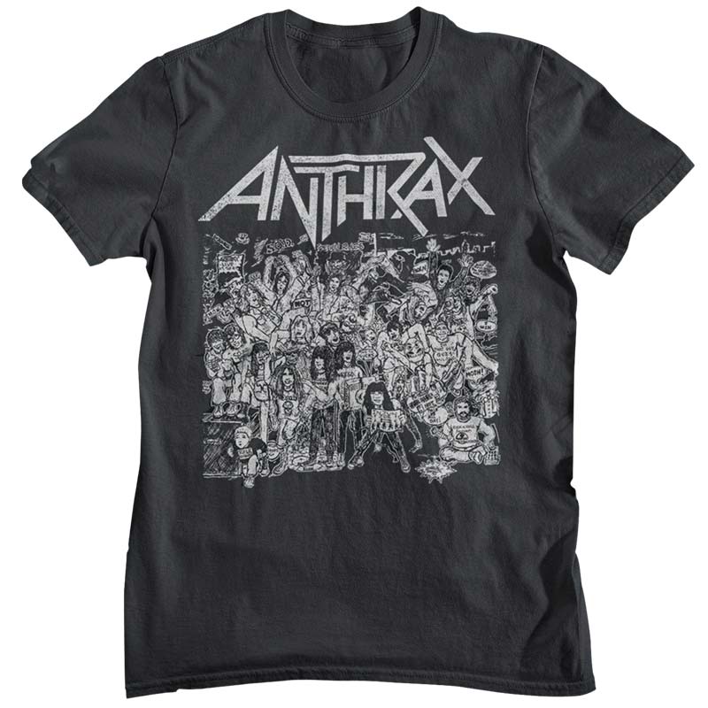 ANTHRAX Top Tier T-Shirt, No Frills