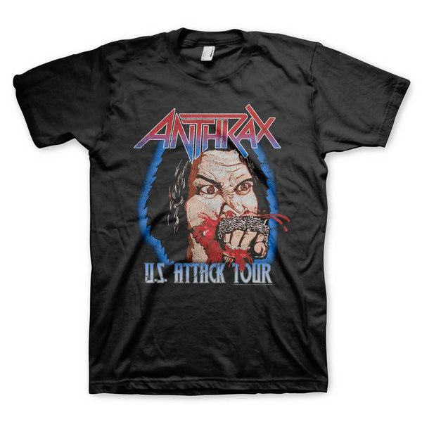 ANTHRAX Top Tier T-Shirt, US Attack Tour