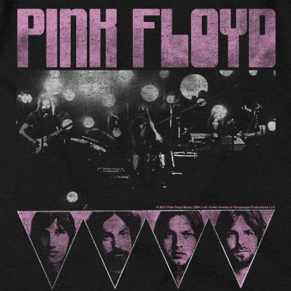 PINK FLOYD Impressive Long Sleeve T-Shirt, Pink Four