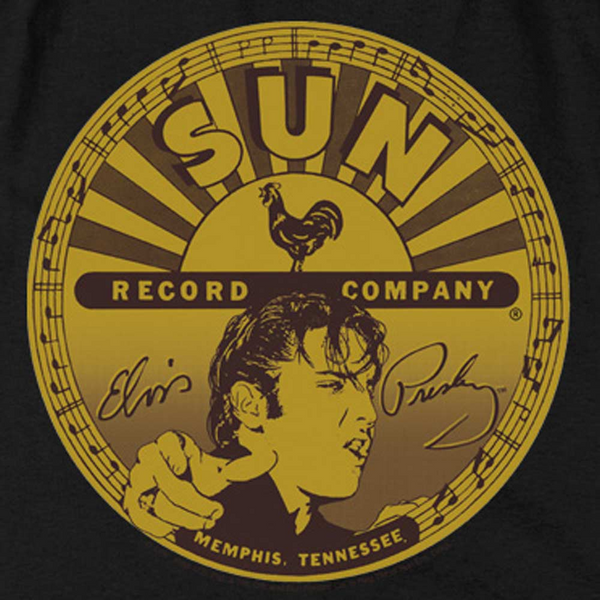 SUN RECORDS Impressive Tank Top, Elvis Label