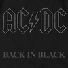AC/DC Deluxe Infant Snapsuit, Back In Black