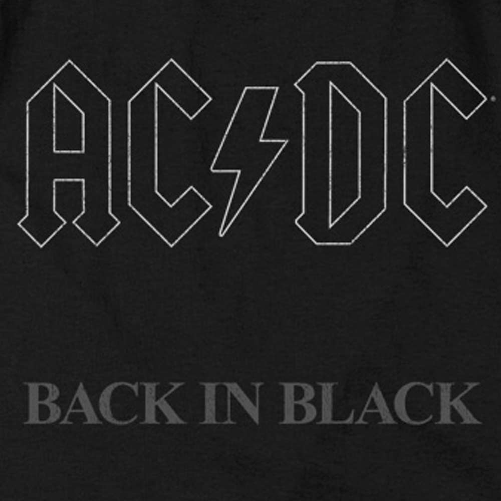 AC/DC Deluxe Sweatshirt, Back In Black