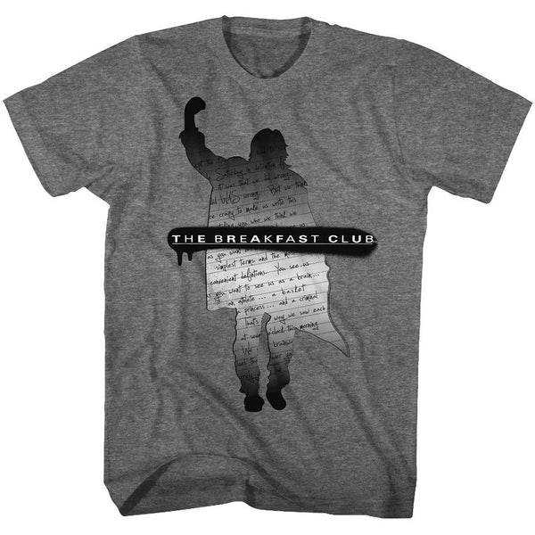 BREAKFAST CLUB Famous T-Shirt, Silhouette Note
