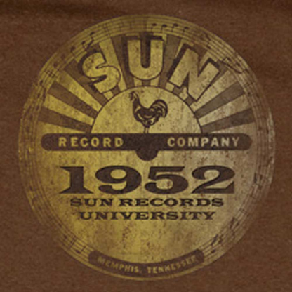 SUN RECORDS Impressive T-Shirt, Sun University Distressed