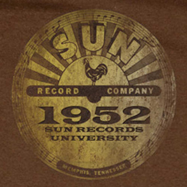 SUN RECORDS Impressive Long Sleeve T-Shirt, Sun University Distressed