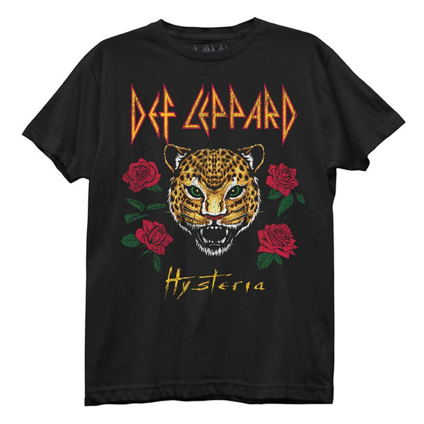 DEF LEPPARD Lightweight T-Shirt, Leopard Hysteria