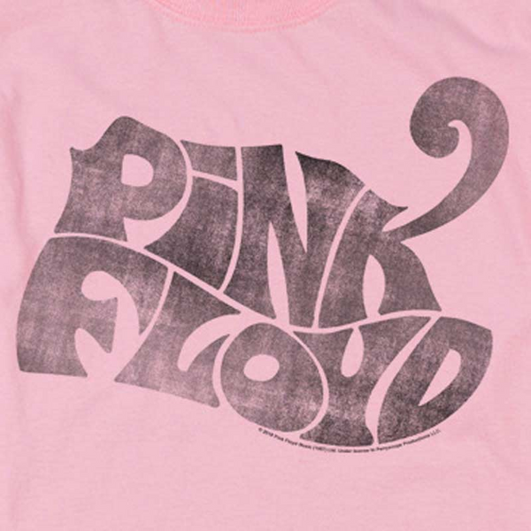 Women Exclusive PINK FLOYD T-Shirt, Distressed Logo