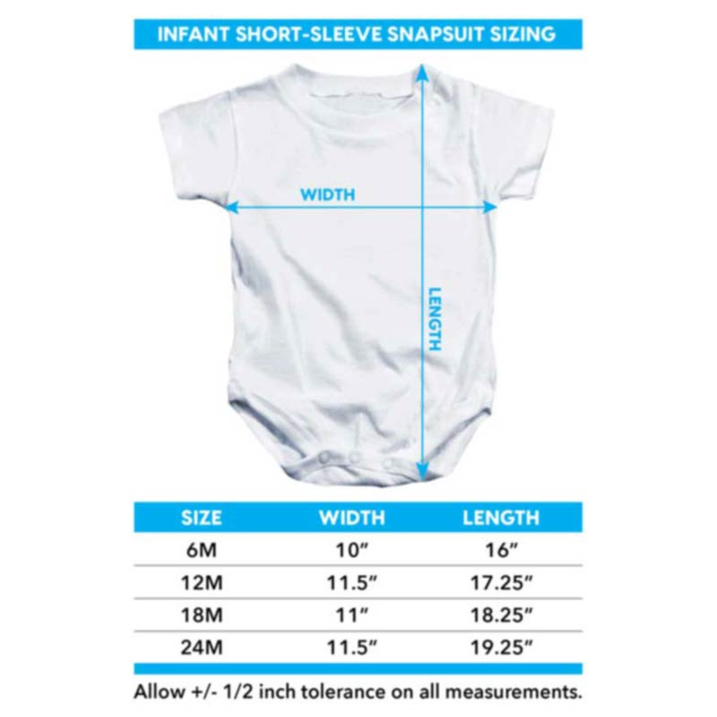 SUN RECORDS Deluxe Infant Snapsuit, Future Recording Artists