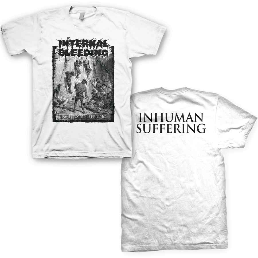 INTERNAL BLEEDING Powerful T-Shirt, Inhuman Suffering