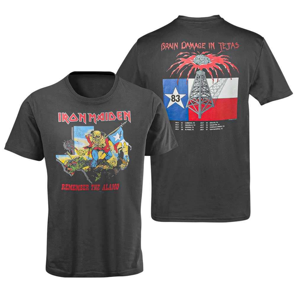 IRON MAIDEN Top Tier T-Shirt, Alamo