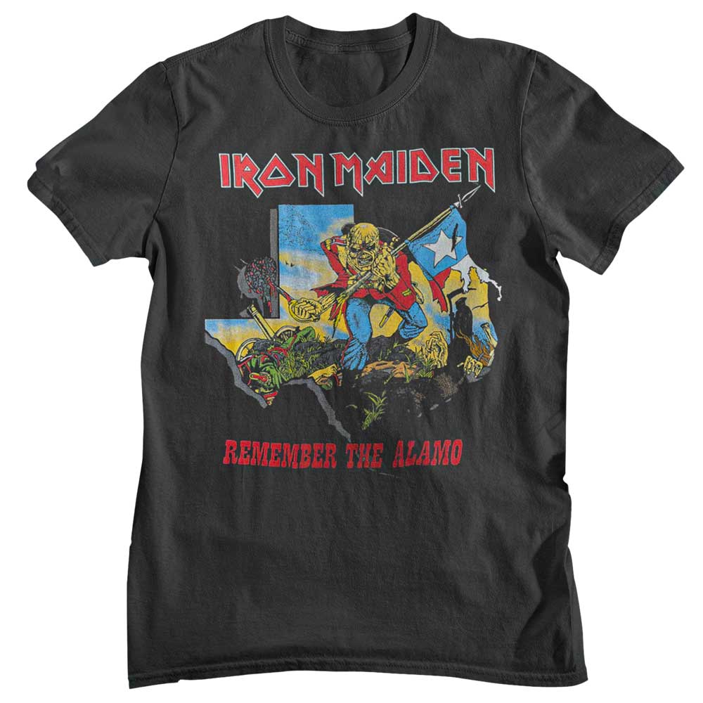 IRON MAIDEN Top Tier T-Shirt, Alamo