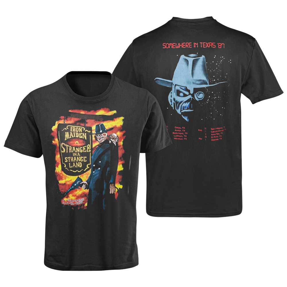 IRON MAIDEN Top Tier T-Shirt, Texas &