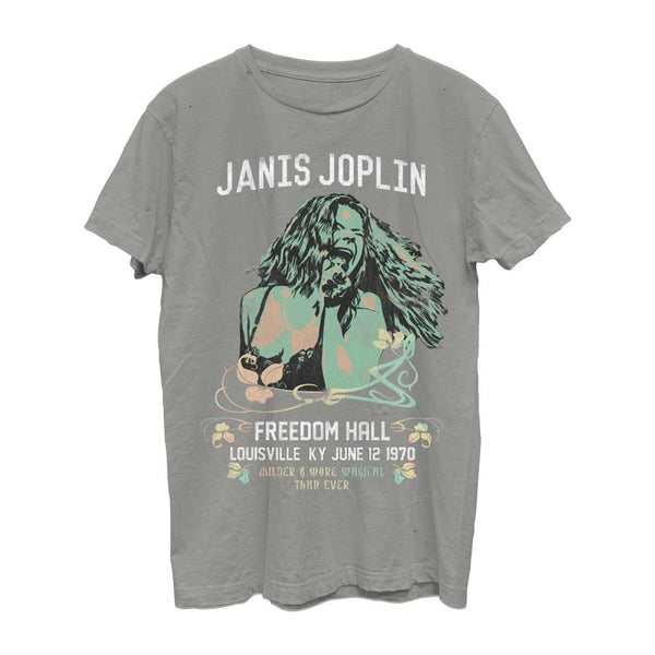 Ultra Vintage JANIS JOPLIN T-Shirt, Freedom Hall 1970