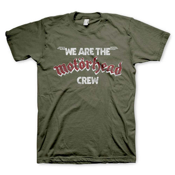 MOTORHEAD Top Tier T-Shirt, We Are The Crew