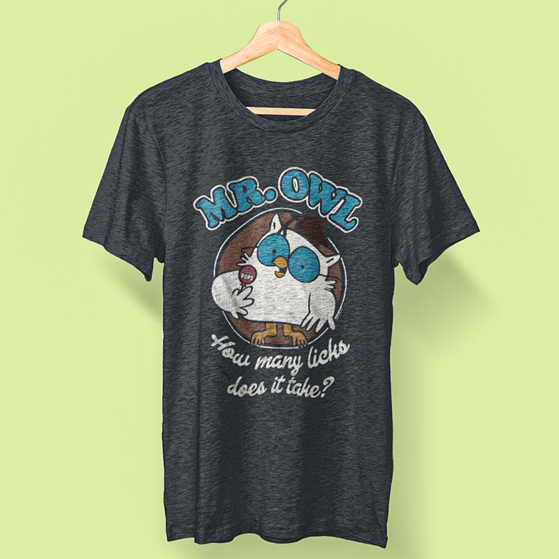 TOOTSIE POP Attractive T-Shirt, Mr. Owl