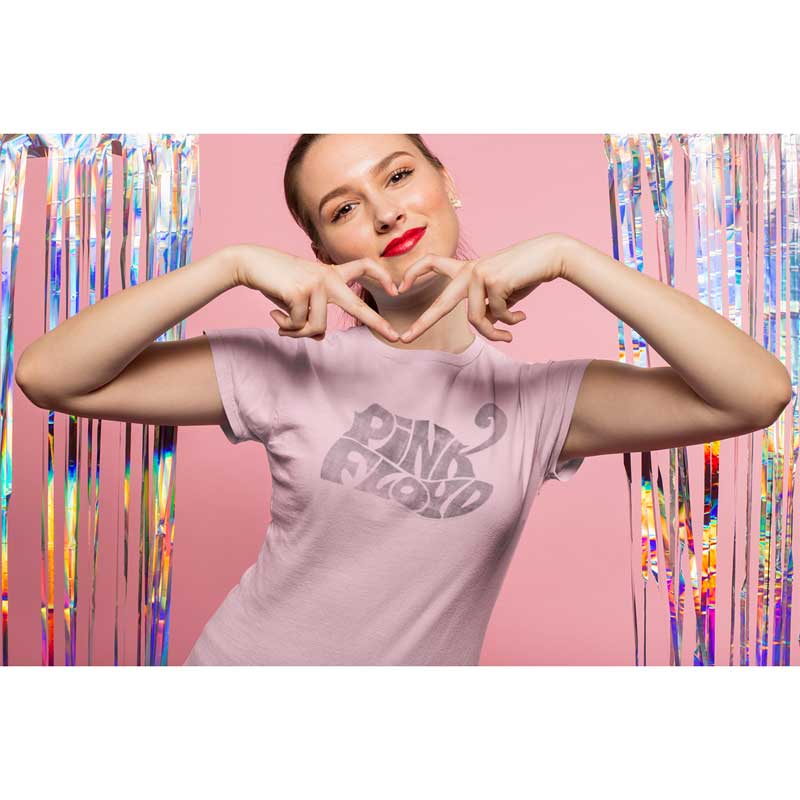 PINK FLOYD T-Shirt, Distressed Logo