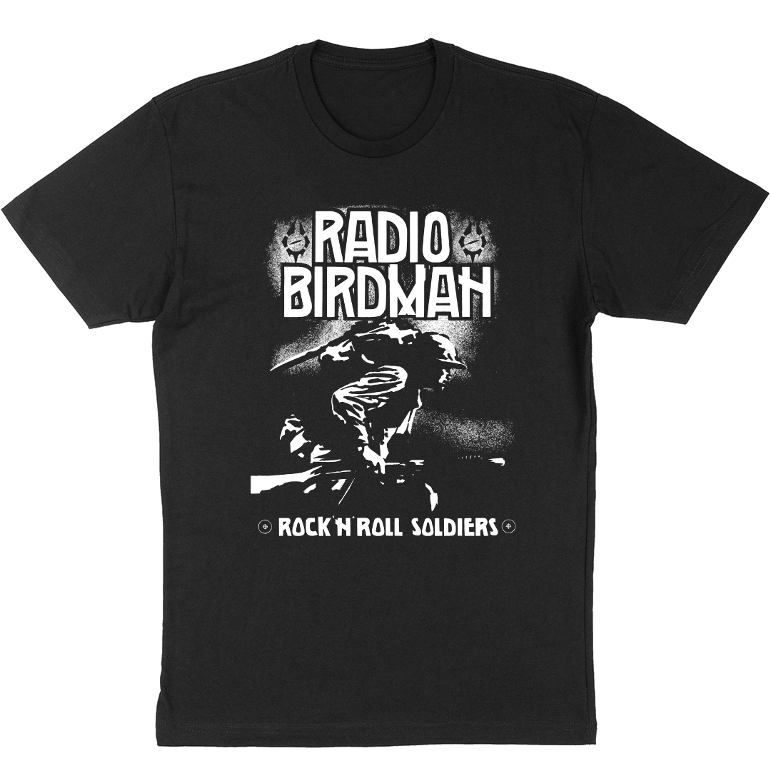 RADIO BIRDMAN Spectacular T-Shirt, Rock &amp; Roll Soldier