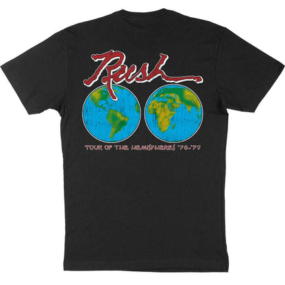 RUSH Spectacular T-Shirt, Hemispheres World Tour