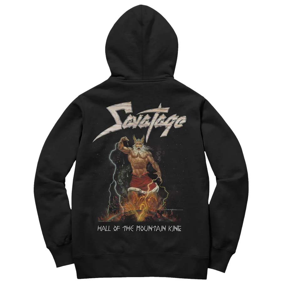 SAVATAGE Powerful Hoodie, Hall Of The Mountain King