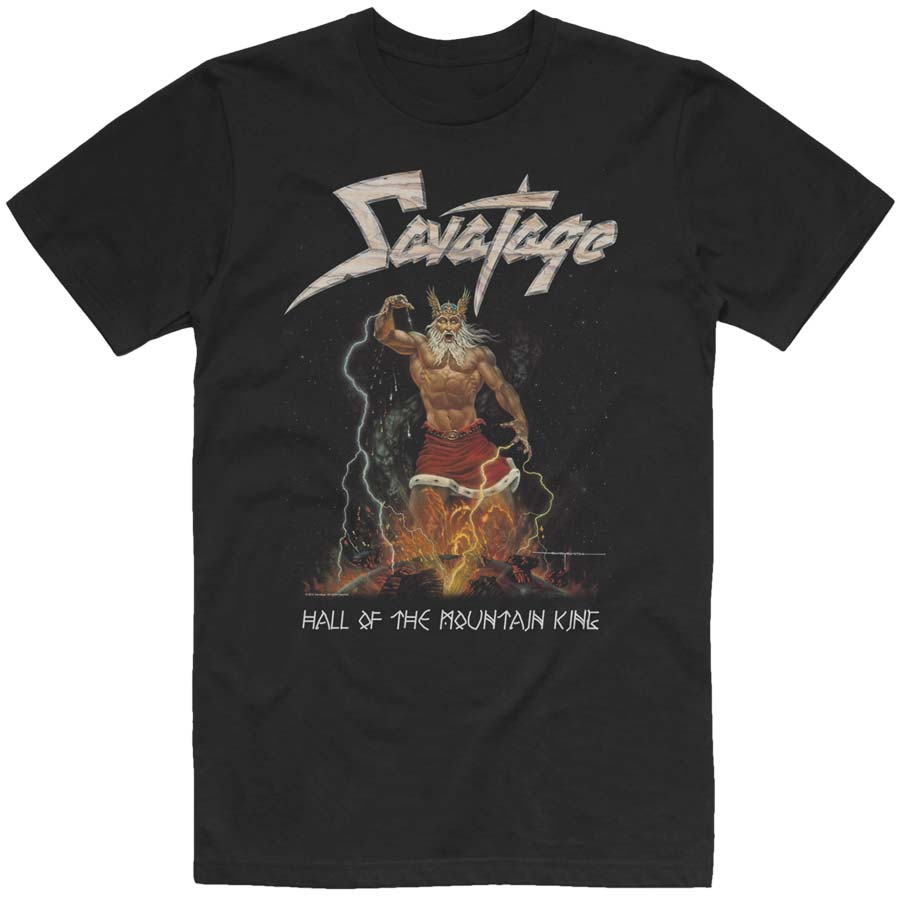 SAVATAGE Powerful T-Shirt, Hall Of The Mountain King