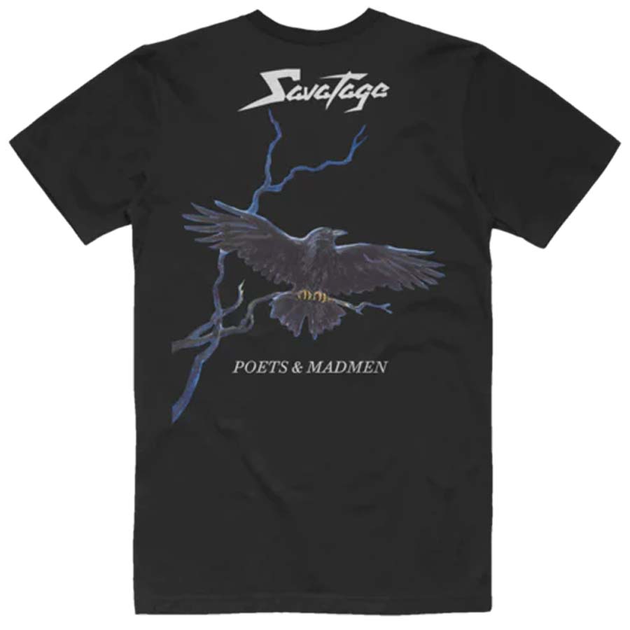 SAVATAGE Powerful T-Shirt, Poets And Madmen
