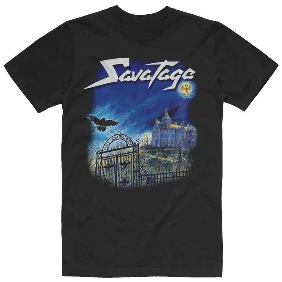 SAVATAGE Powerful T-Shirt, Poets And Madmen